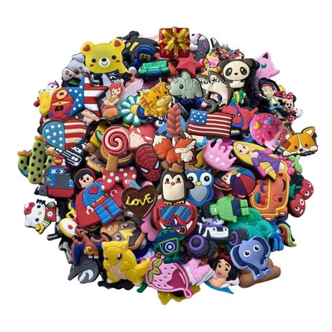 Silly Panda Transform Your Shoes Superhero-Inspired Croc Charm ...