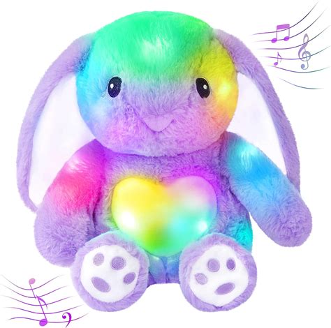 Athoinsu Music Light up Purple Bunny Stuffed Animal India | Ubuy