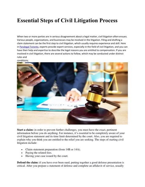Image result for Litigation Process