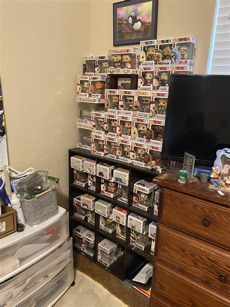 My updated Funko pop collection has been updated, I have 127 Funko Pops in my collection now ...