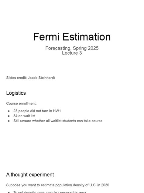 Image result for Fermi Estimation Question