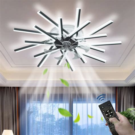 Buy 36.2"Ceiling fans with lights?3 color temperatures,6 Gear Wind ...