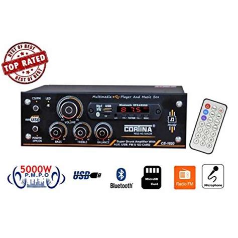Krown KHT-3232BT 4.0 Channel AV Receiver Price in India, Specs, Reviews ...
