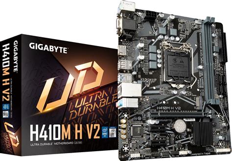 Amazon.in: Buy GIGABYTE H410M H V2 Ultra Durable MicroATX Motherboard ...