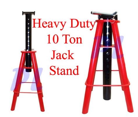 Buy Heavy Duty 10 Ton Jack Stand Lift Pin Type Tripod Stands High ...