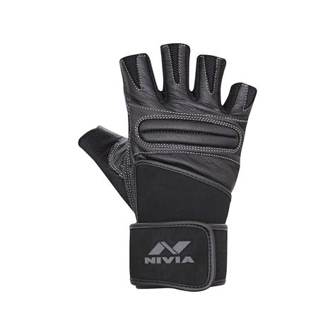 Buy Carbon Weightliftng Gloves Online in India | Nivia Sports