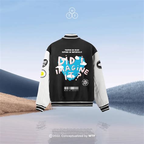 DID I IMAGINE IT? VARSITY JACKET – WHAT THE FLEX