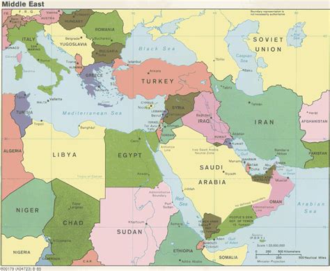 World Map of Middle East 的图像结果