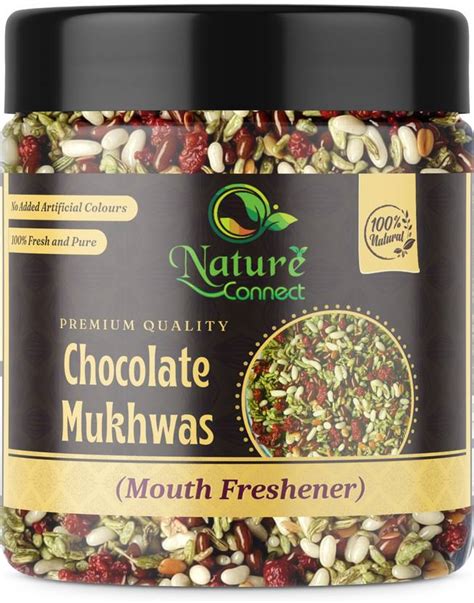 NATURE CONNECT Chocolate Mukhwas Home Made |Mouth Freshener|Digestive ...