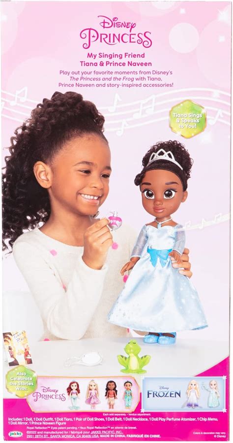 Disney Princess Tiana Doll My Singing Friend & India | Ubuy
