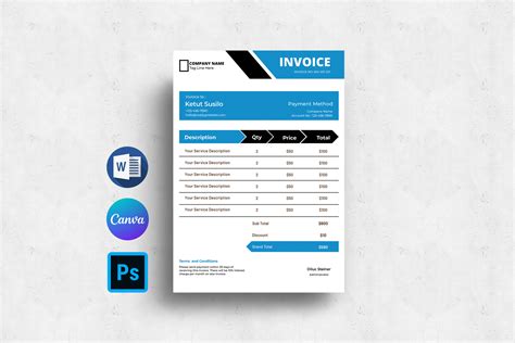 Invoice Sample Word 的图像结果