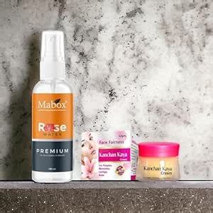 ENVISHA Ayurvedic skincare Kit: Kanchan Kaaya Cream with Organic Rose ...