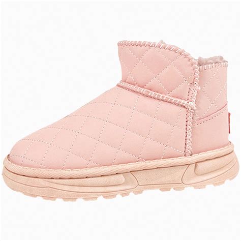 CAICJ98 Boy Girl Snow Boots Waterproof Slip Ankle Boots Outdoor ...