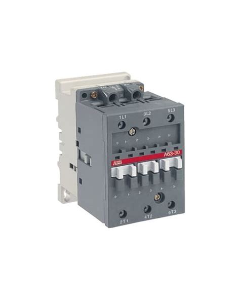 ABB, Power Contactors, 1SBL371001R8400, A63-30-00 110-120VAC 3P ...