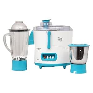 Buy Pringle Brio 500 Watt Juicer Mixer Grinder With 2 Unbreakable Jars ...