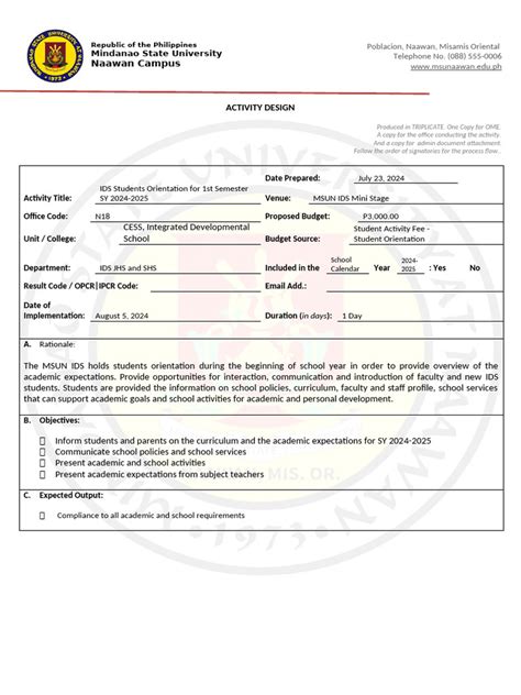 Image result for ID'd Activities Worksheet for Program