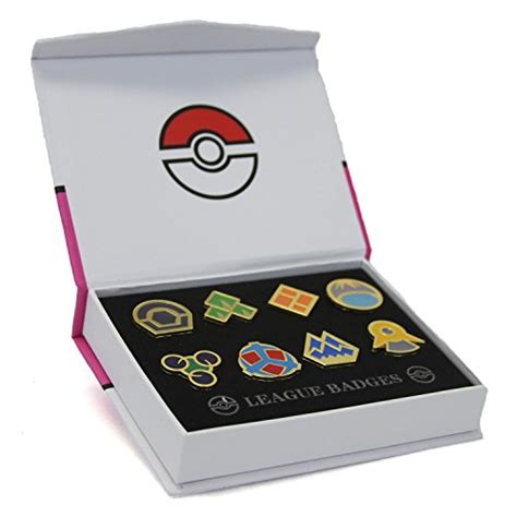 Buy Est Mundun Pokemon Gym Battle Pins Badge Set Anime Gym Battle ...