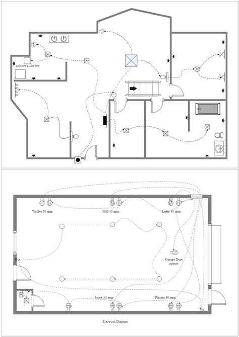 Workshop Floor Plan Diagram | EdrawMax Template