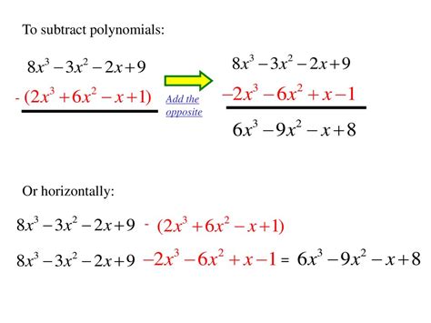 Adding Subtracting Polynomials 的图像结果