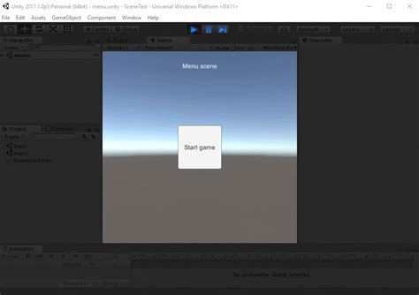 Image result for Unity Switch Between Scenes Button