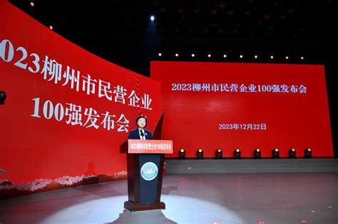 2023柳州市民营企业100强系列榜单发布