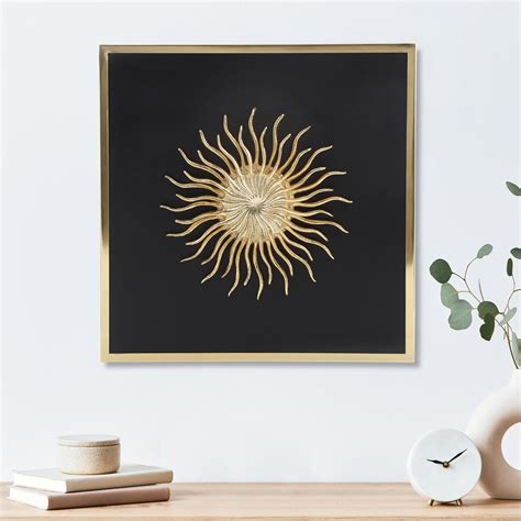 Buy Corsica Iron Sunburst Wall Accent from Corsica by Home Centre at ...