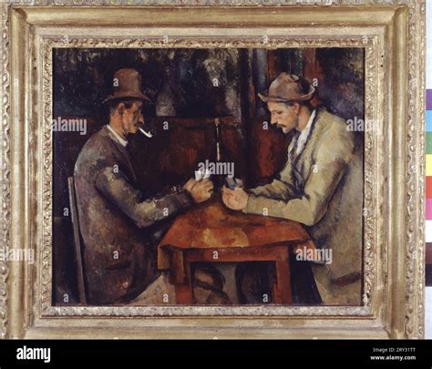 The card players - Les joueurs de carte - by Paul Cezanne, 1890-95 ...