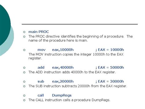 Image result for Assembly Language Program Using Directive Data