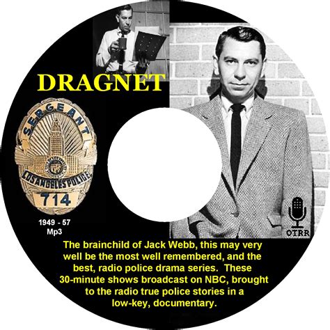 Dragnet - Single Episodes : Old Time Radio Researchers Group : Free ...