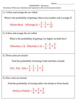 Image result for Algebra 2 Probability Formulas