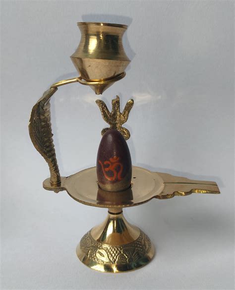 Buy Young Pujari Narmadeshwar shivling ( 10 cm ) Height Original ...