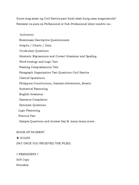 Image result for CSE Reviewer Tips