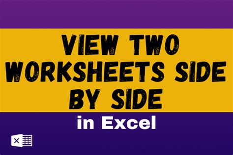 Image result for Excel Side-by-Side View