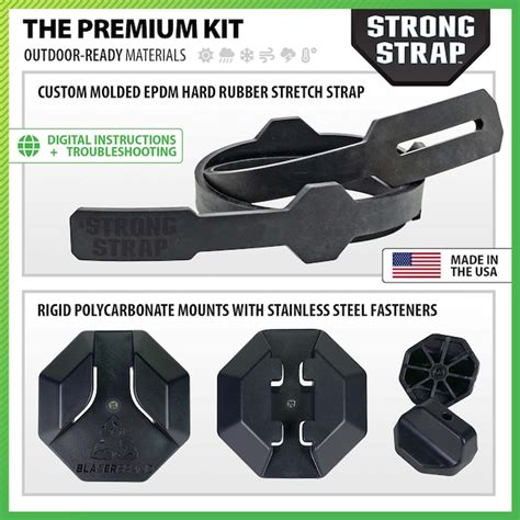 Blazer Brand Strong Strap 1-Pack Bungee Cord - 48-in Length, EPDM Core ...