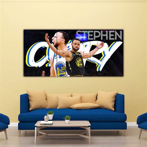 Steph Curry Split Poster – Frame Kro