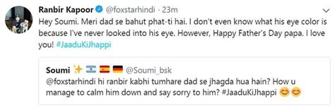 Fathers Day Ranbir Kapoor On Relation With Rishi Kapoor Jaddu Ki Jhappi ...