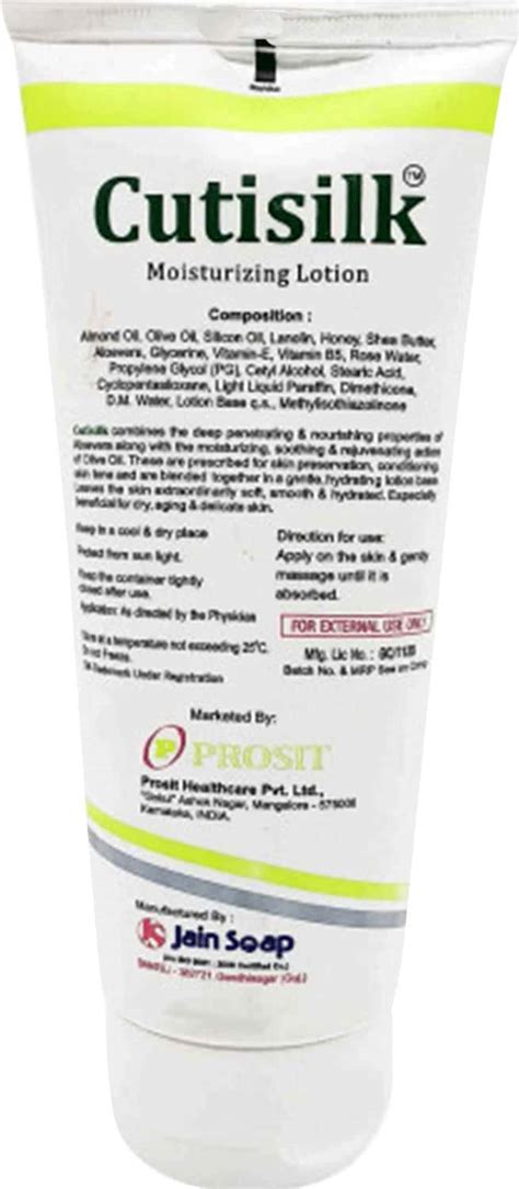 Buy CUTISILK TUBE OF 200ML MOISTURIZING LOTION Online & Get Upto 60% ...