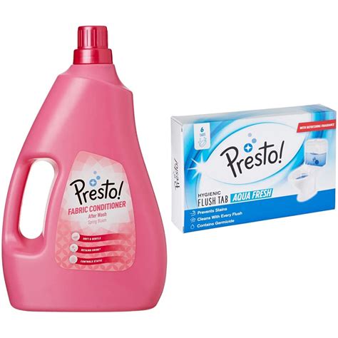 Presto! Spring Bloom Fabric Conditioner - 2 L & Amazon Brand - Presto ...