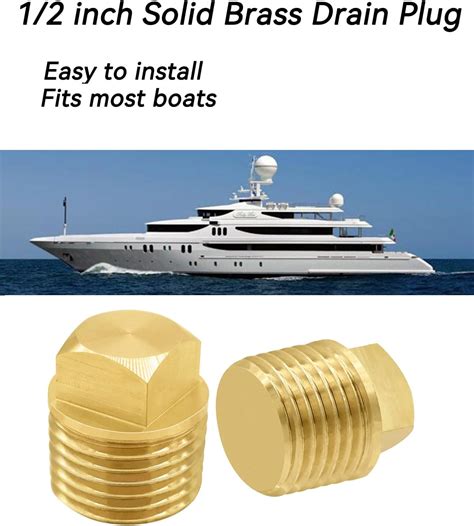 DOFEDOFO Solid Boat Plug, 1/2 Inch Boat Drain Plugs and T India | Ubuy