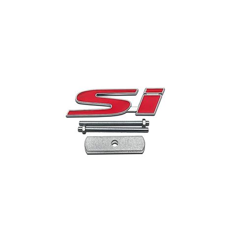 HQS 1Pcs Chrome Metal SI Front Grille Emblem Logo India | Ubuy
