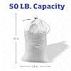 DURASACK Heavy Duty Sand Bags with Tie Strings Empty Woven ...