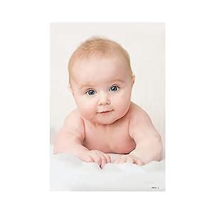 Eoi Marketing Baby Poster - Colorful Laminated Prints for Nursery Decor ...