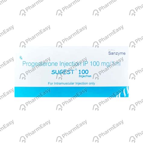 Sugest 100 MG/ML Injection (1): Uses, Side Effects, Price & Dosage ...