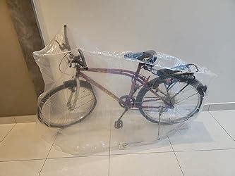 TUFFPAULIN Cycle Wrap Transparent, Universal Cycle Cover | Bicycle ...