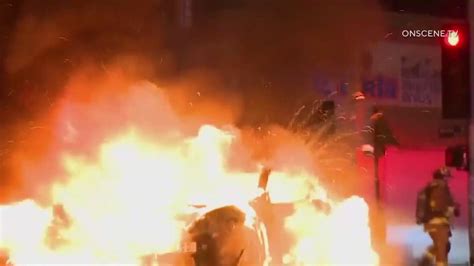 Teenager killed while attending street takeover | FOX 11 Los Angeles