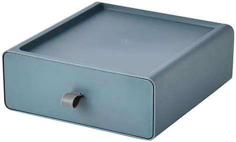 House of Quirk Desktop Storage Box Organizer Drawer,Stackable Large ...