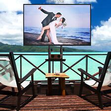 Mobile TV Stand Rolling Cart with Locking Wheels for India | Ubuy