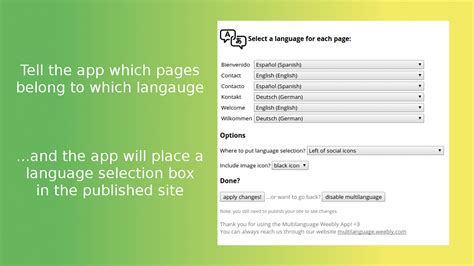 Multilanguage 的图像结果