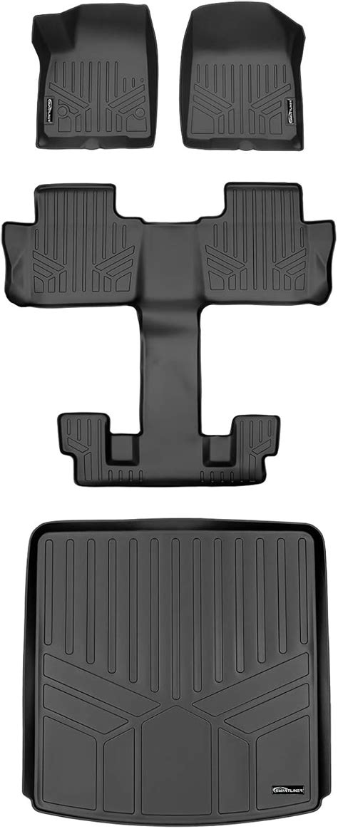 MAXLINER Floor Mats 3 Rows and Cargo Liner Behind | Ubuy India