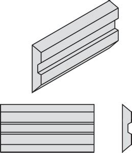CMT 795.130.16 795 Planer & Jointer Knives Centrolock Professional Tool ...